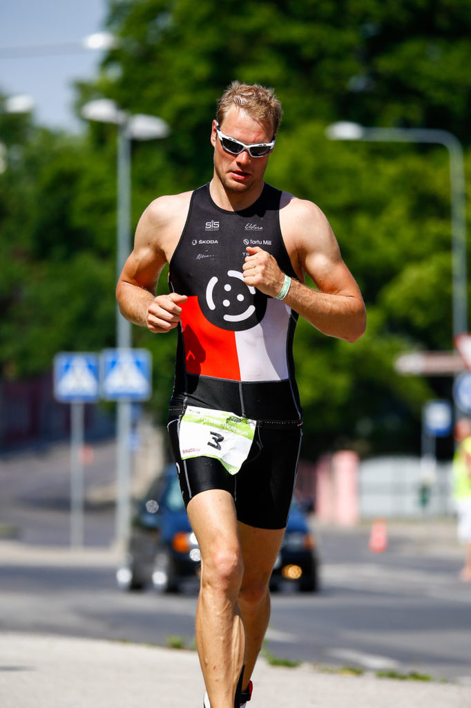 Priit käesoleva aasta juulis Tartu Mill Triathlonil foto Indrek Ladva/Sportfoto.com