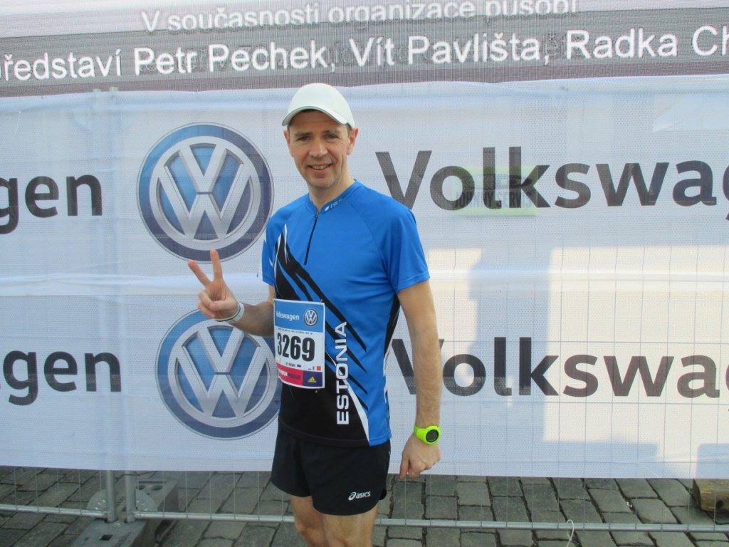 Enne Praha maratoni starti