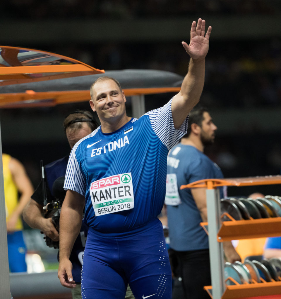 Gerd Kanter lõpetas oma suurepärase sportlasekarjääri Berliini EM-il 5. kohaga Foto Liis Treimann / Postimees / Scanpix