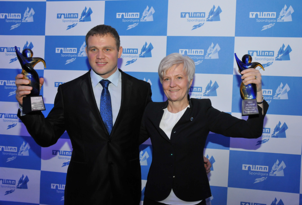 Tallinna parim mees- ja naissportlane – Heiki Nabi ja Heli Jalakas, aastal 2014