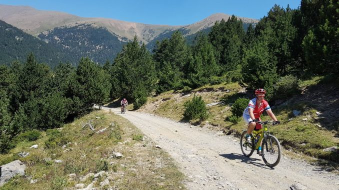 Meelis rattaretkel Andorra-Hispaania piiril